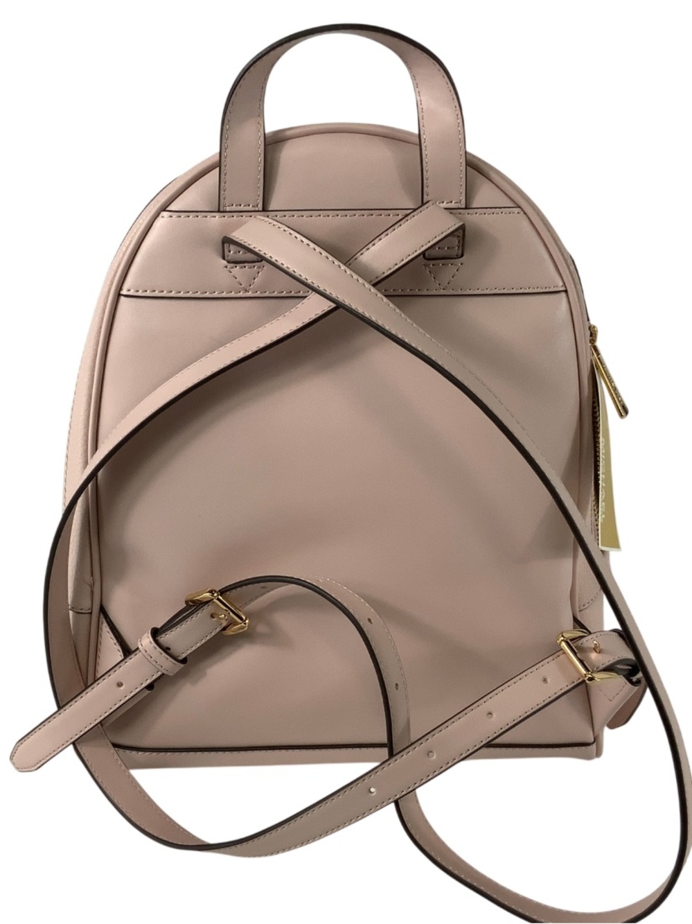 Michael Kors Pink Pebbled Leather Mini Backpack - Picture 2 of 2